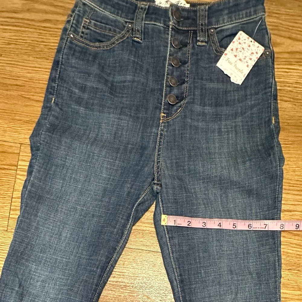FREE PEOPLE Flare Bell Bottom Jeans - Picture 7 of 16